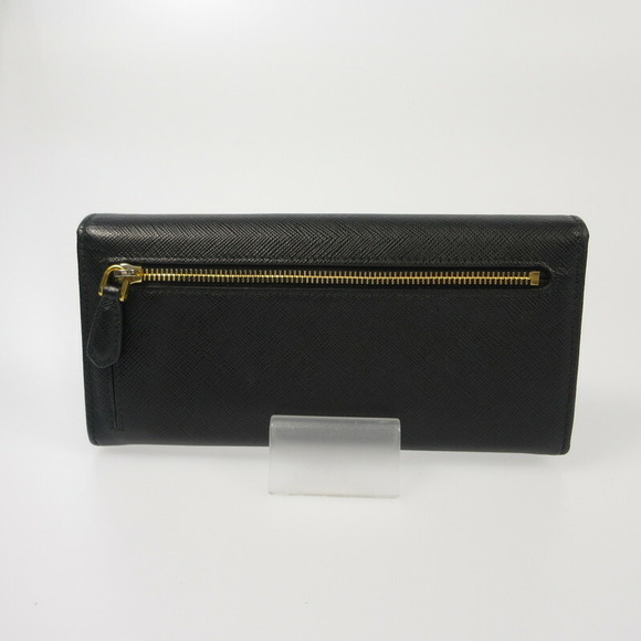 Prada Saffiano Triangle Long Wallet - Picture 3 of 13